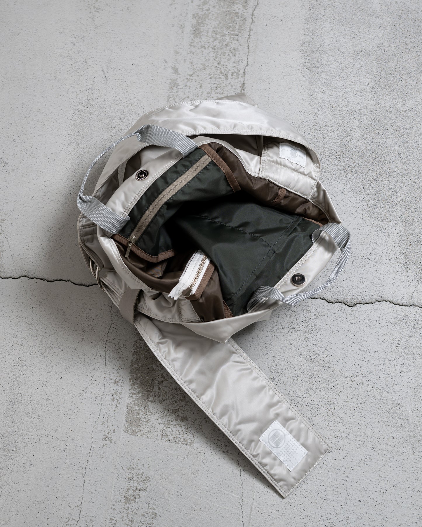 TASUKI SHOULDER "CO-TECH WHITE.GRAY and NAVY" NO.2
