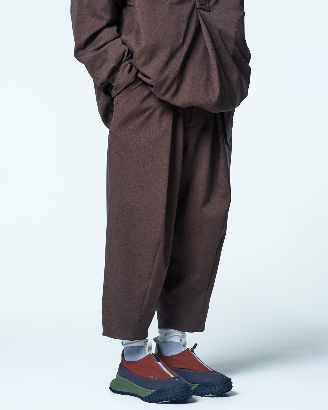 norbit Tech Wool Cropped Easy Pants
