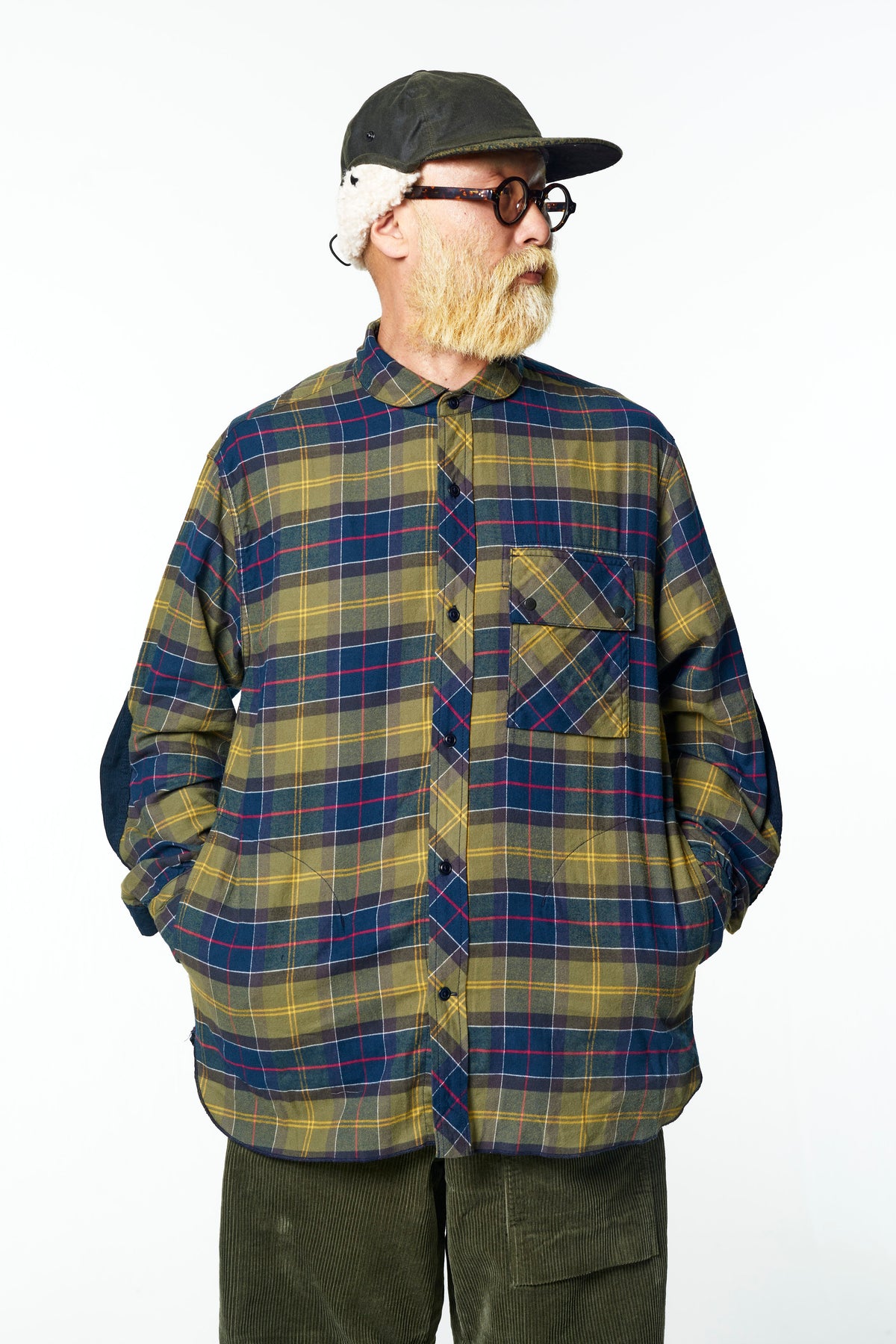 【collabolation】norbit × Barbour Checked Shirt , Tartan Shirt