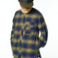 【collabolation】norbit × Barbour Checked Shirt , Tartan Shirt