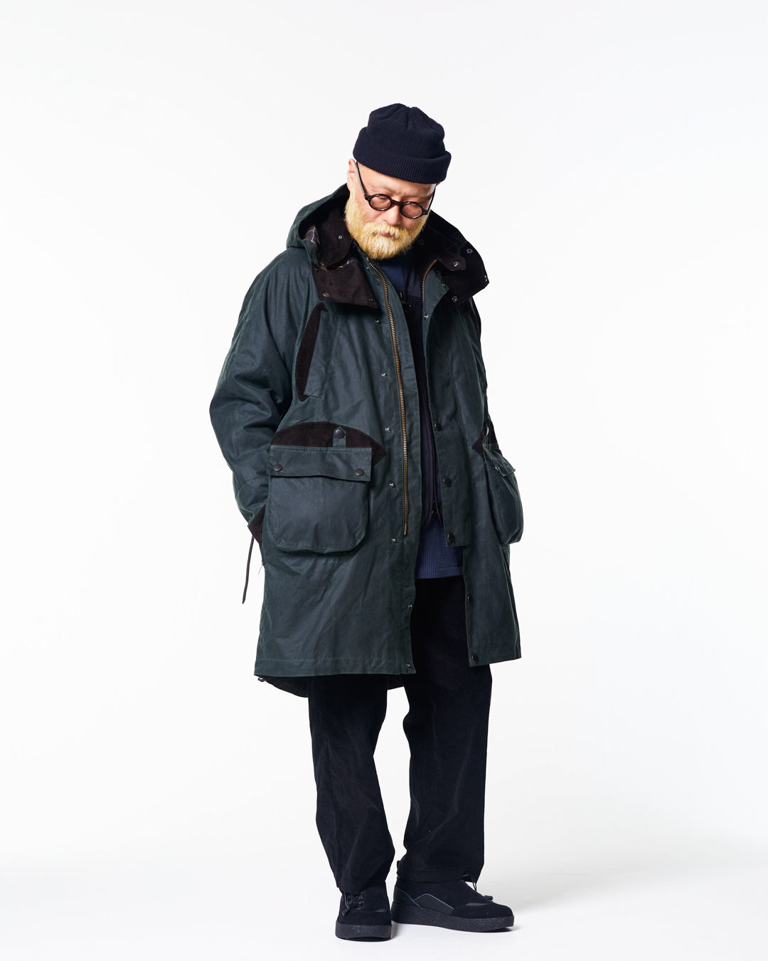 【collabolation】norbit × Barbour Long Wax Jacket
