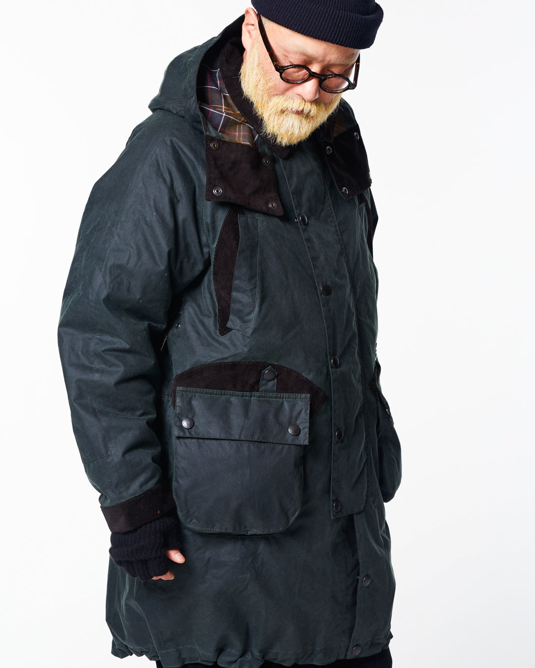 【collabolation】norbit × Barbour Long Wax Jacket