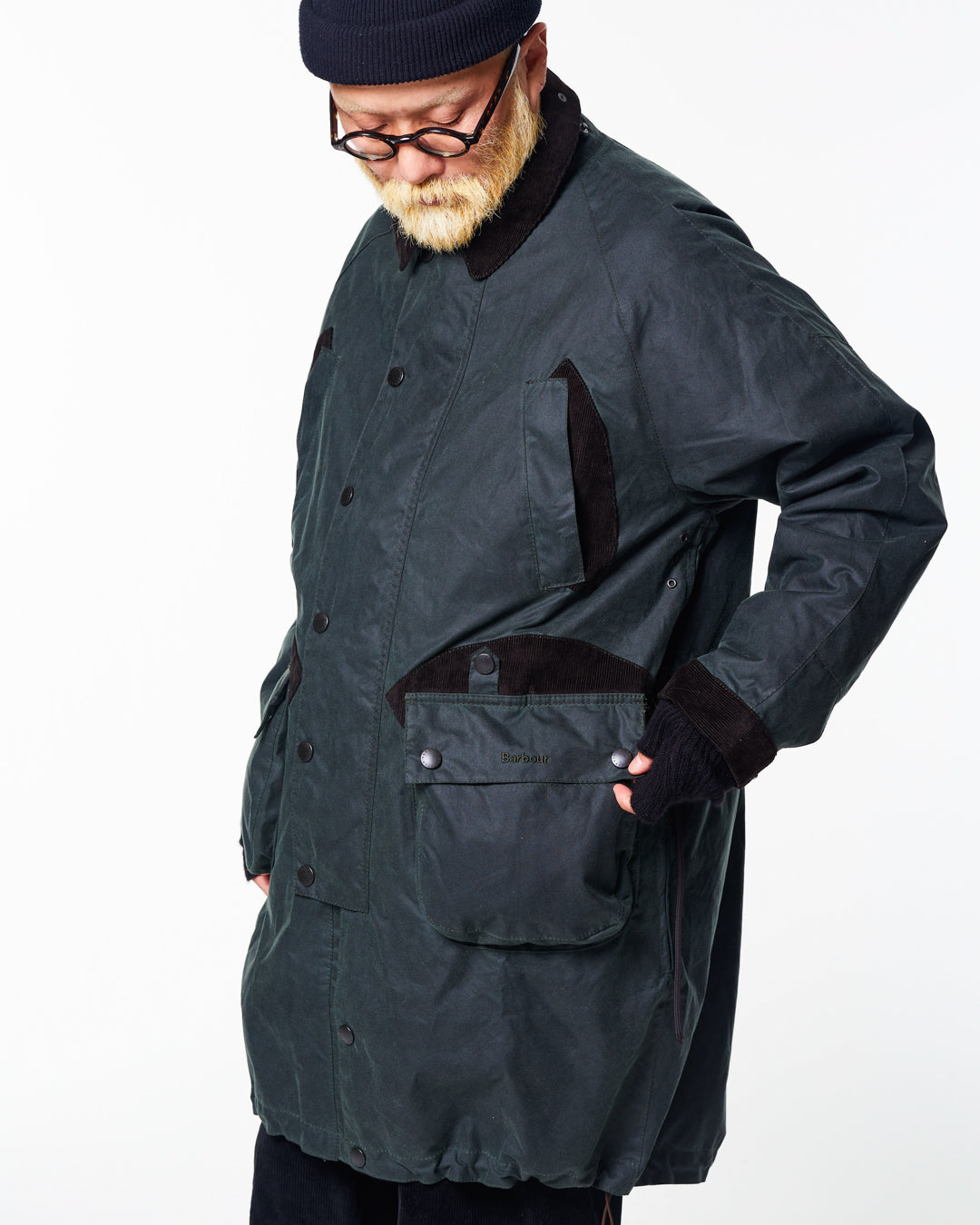 【collabolation】norbit × Barbour Long Wax Jacket