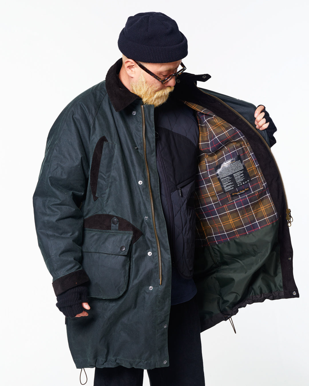 【collabolation】norbit × Barbour Long Wax Jacket