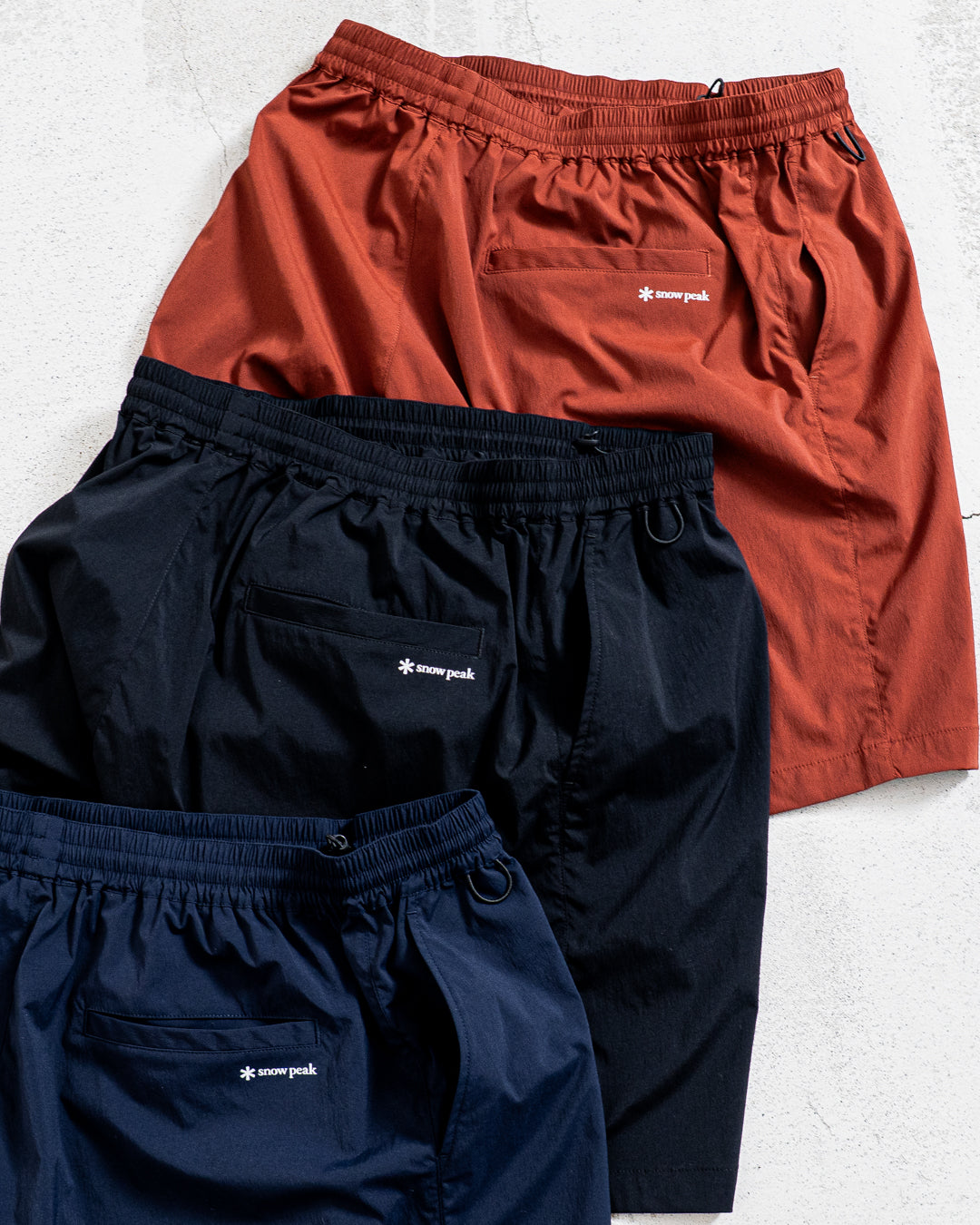 snow peak New Standard Easy Shorts