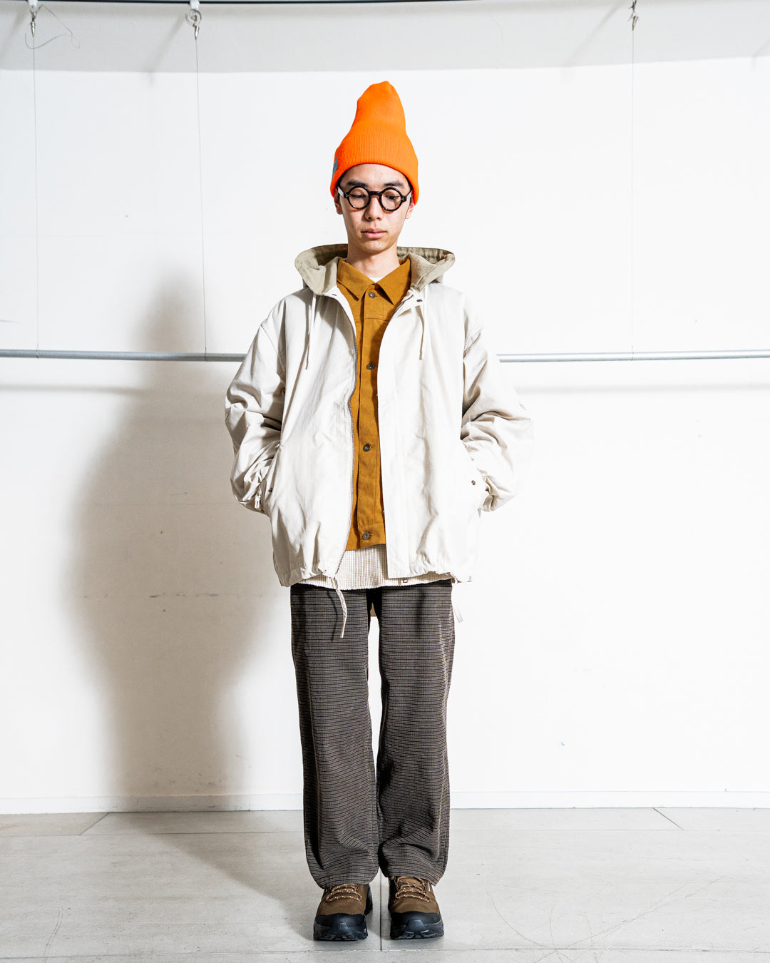 通販] Tnanamica (ナナミカ) Nylon Twill Hooded Jacket 商品ページ