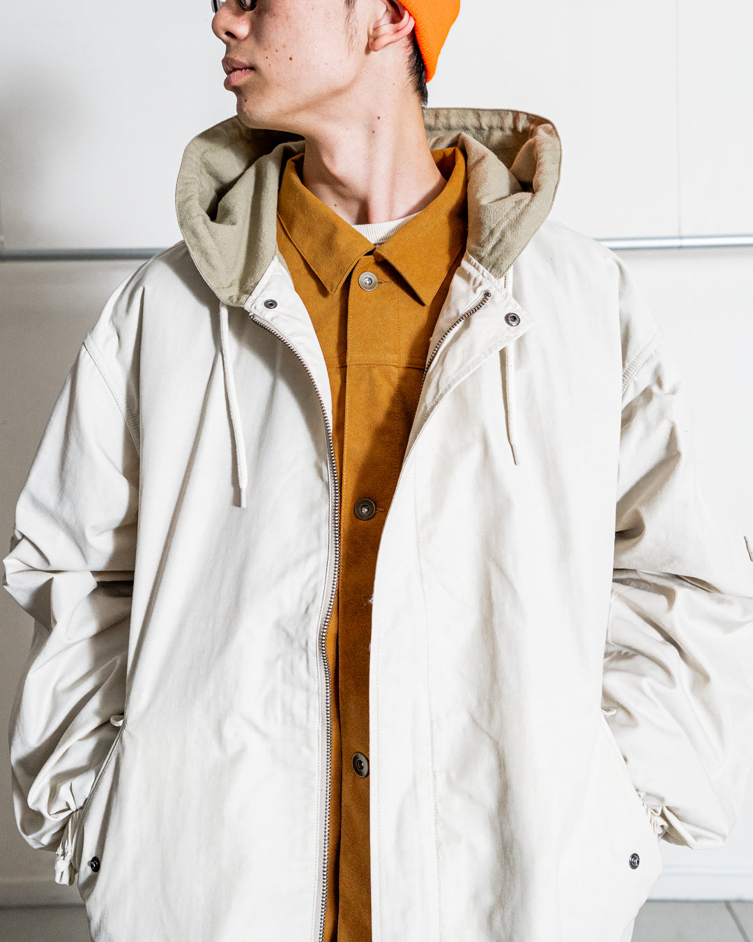nanamica Nylon Twill Hooded Jacket