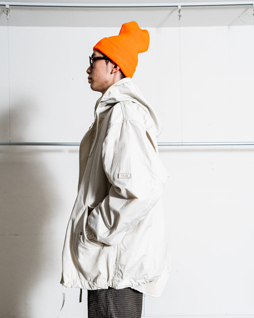 通販] Tnanamica (ナナミカ) Nylon Twill Hooded Jacket 商品ページ