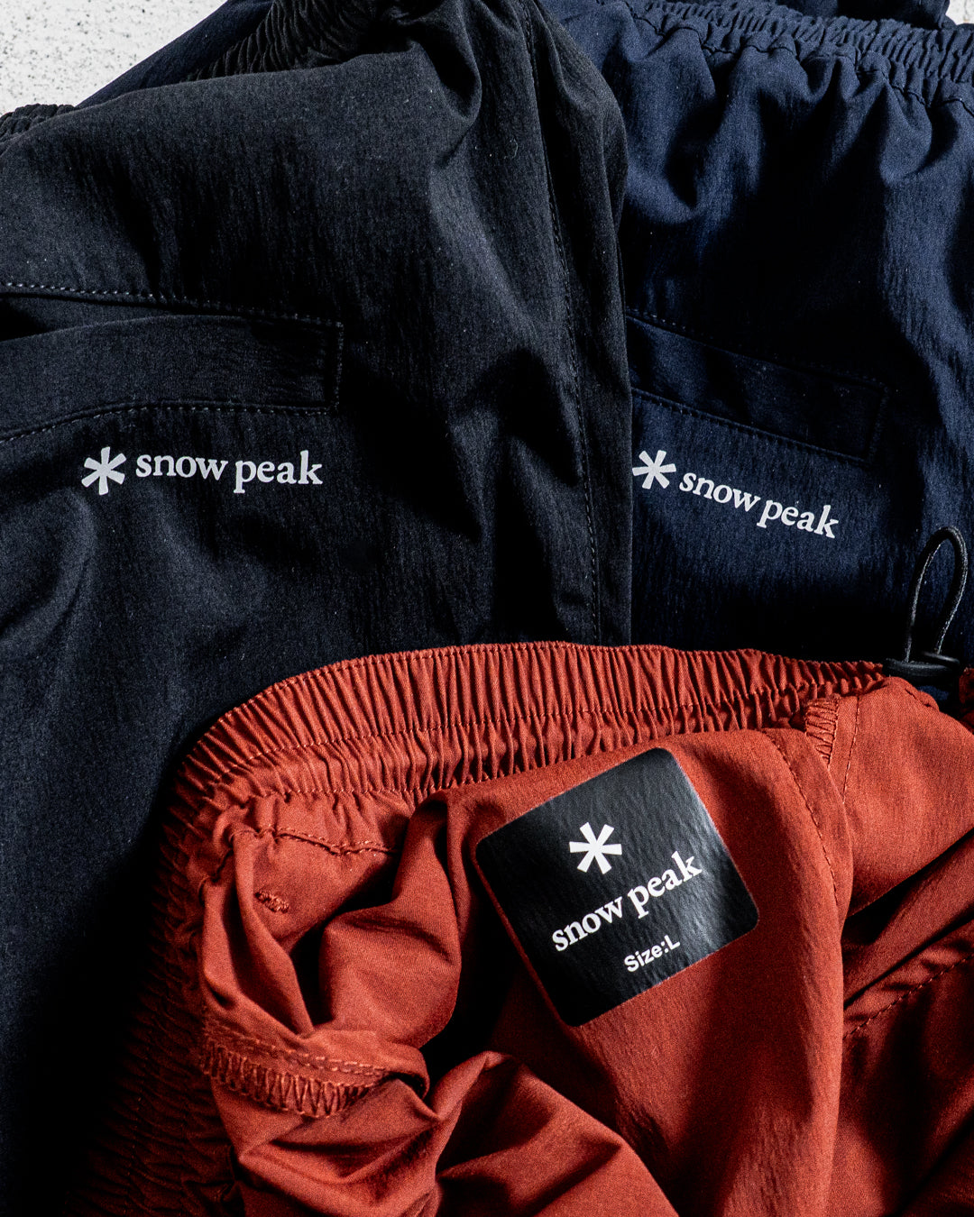 snow peak New Standard Easy Shorts