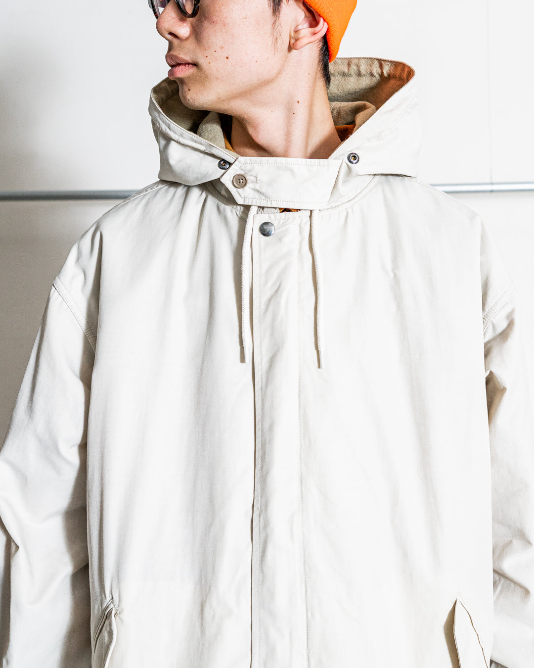 nanamica Nylon Twill Hooded Jacket