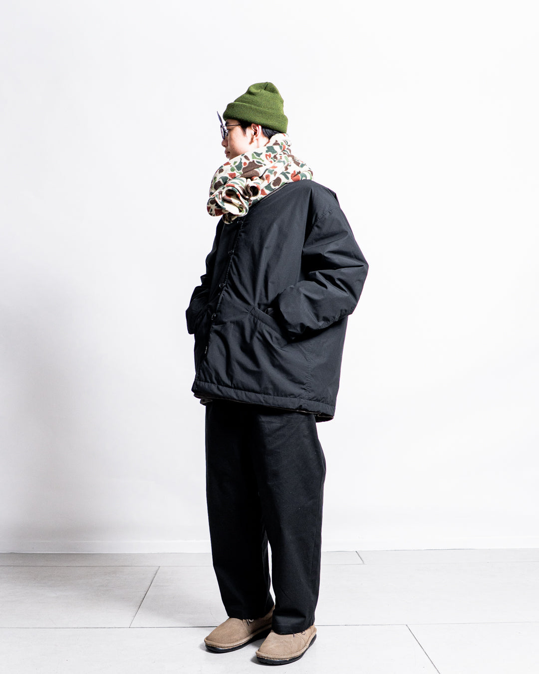nanamica Down Cardigan
