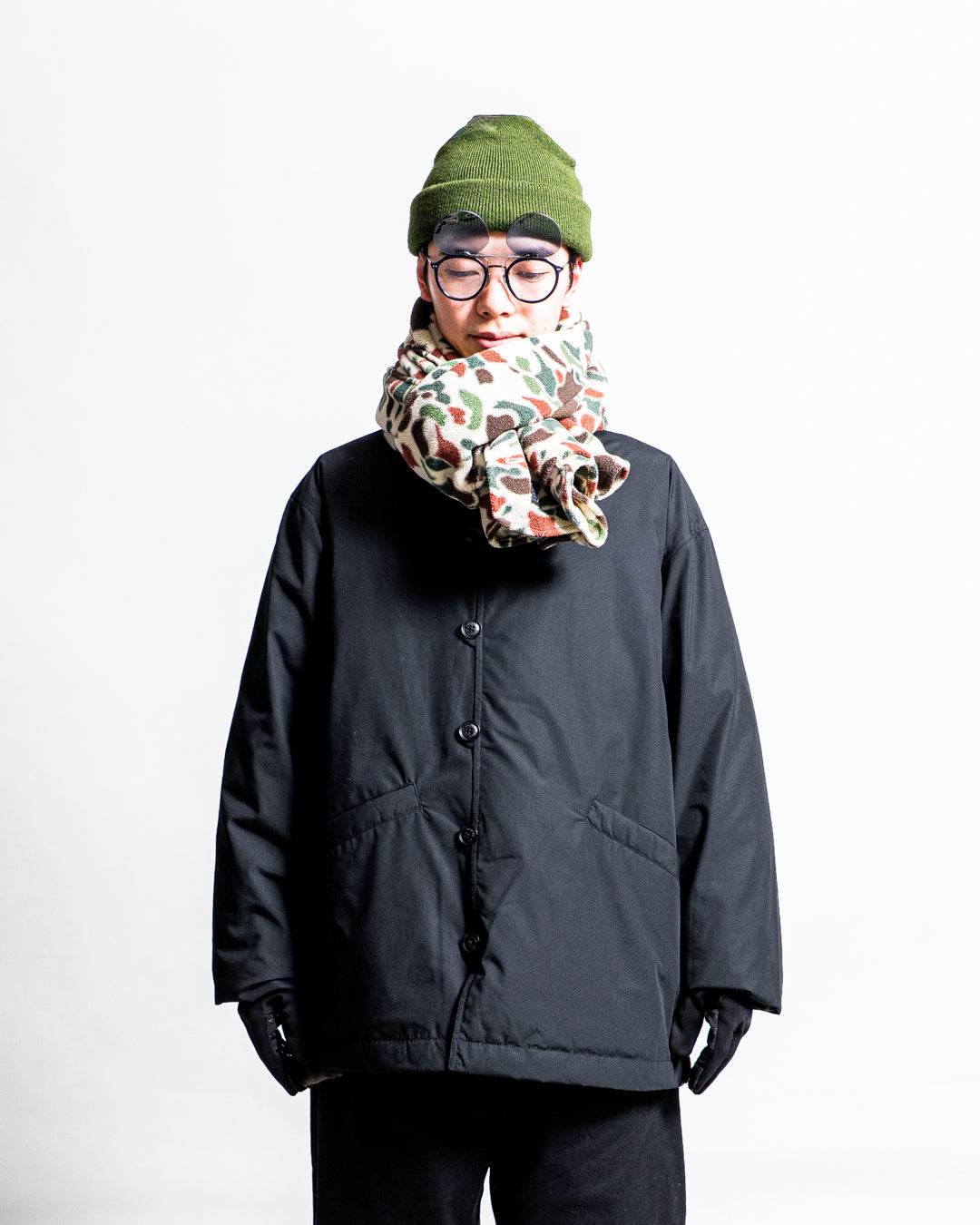 nanamica Down Cardigan