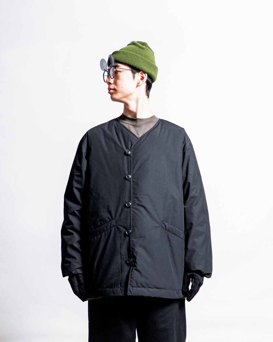 nanamica Down Cardigan