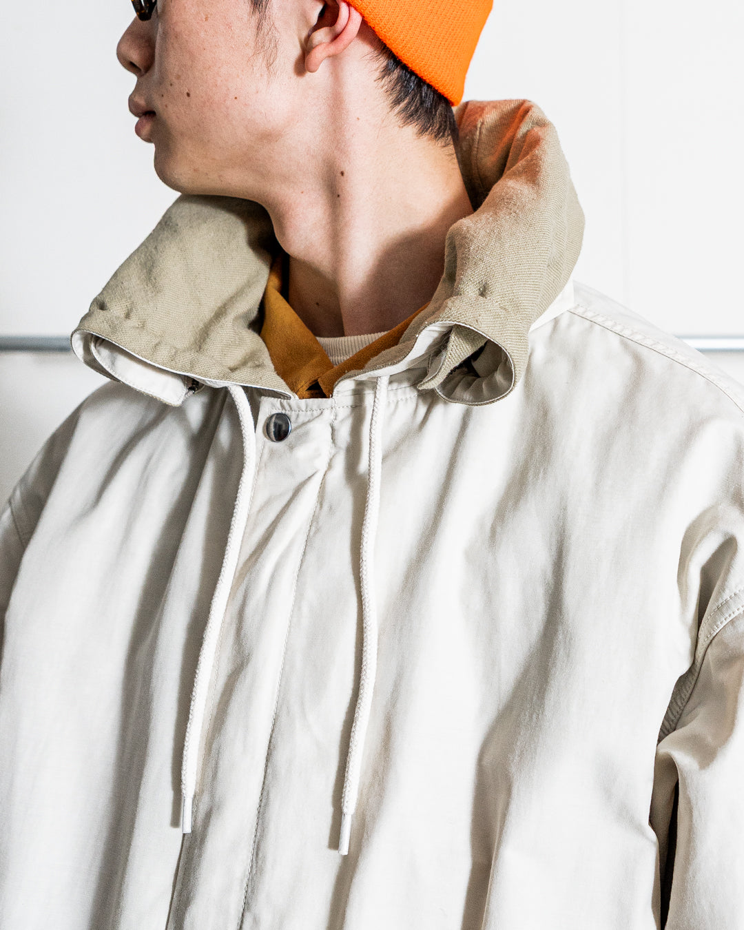 通販] Tnanamica (ナナミカ) Nylon Twill Hooded Jacket 商品ページ