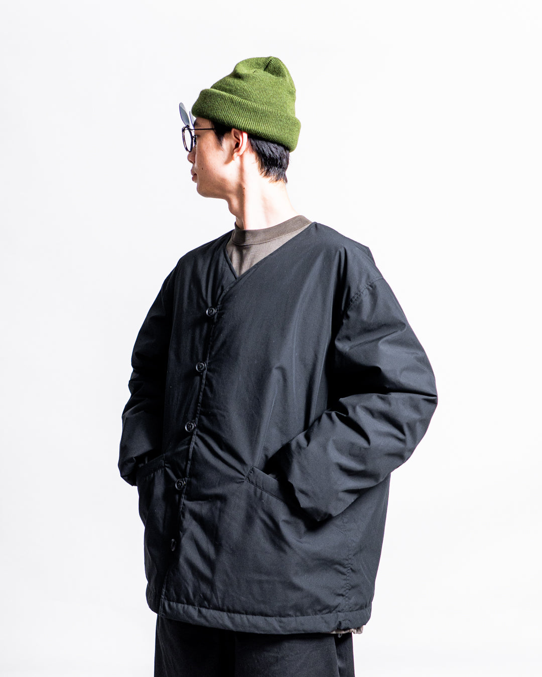 nanamica Down Cardigan