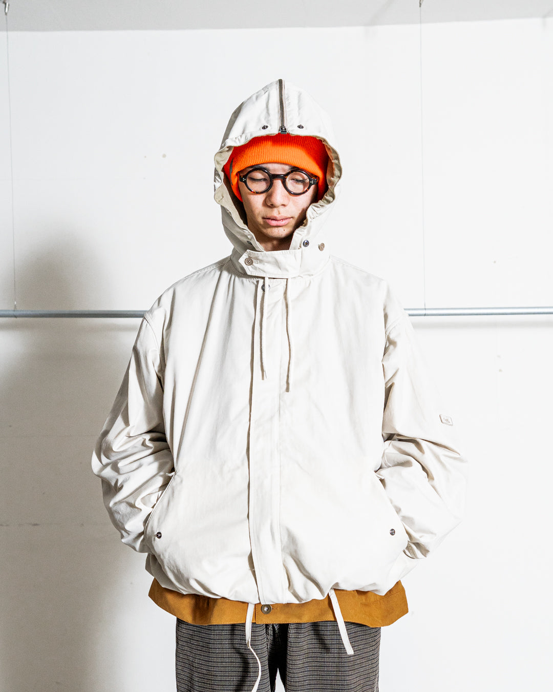 通販] Tnanamica (ナナミカ) Nylon Twill Hooded Jacket 商品ページ