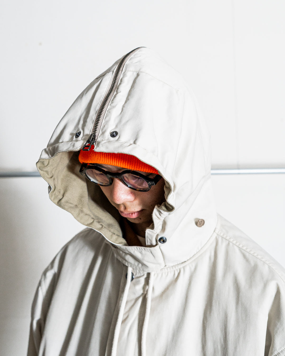 通販] Tnanamica (ナナミカ) Nylon Twill Hooded Jacket 商品ページ