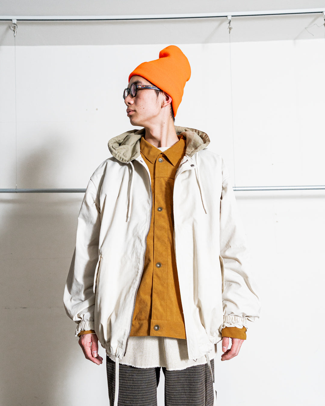 通販] Tnanamica (ナナミカ) Nylon Twill Hooded Jacket 商品ページ