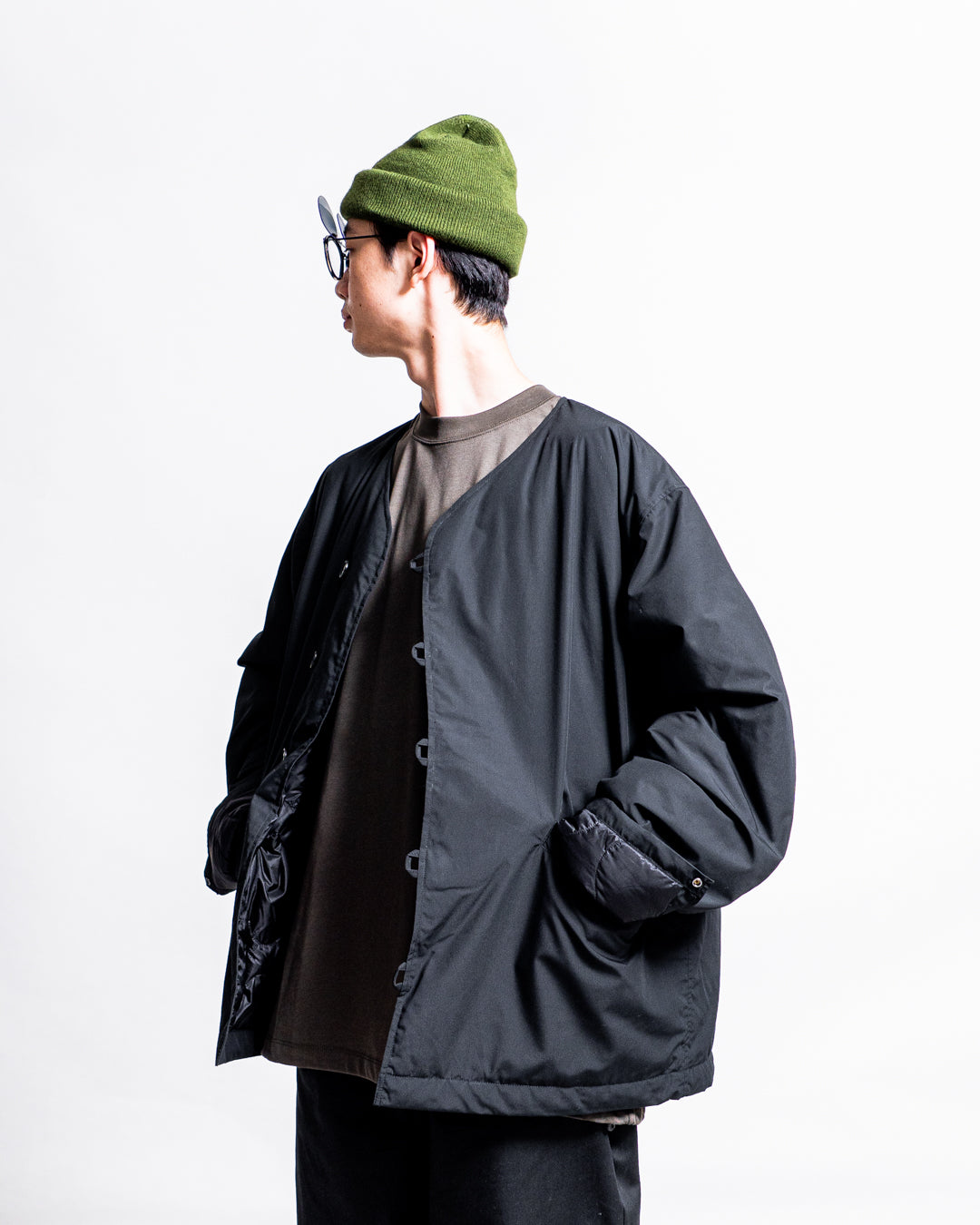 nanamica Down Cardigan