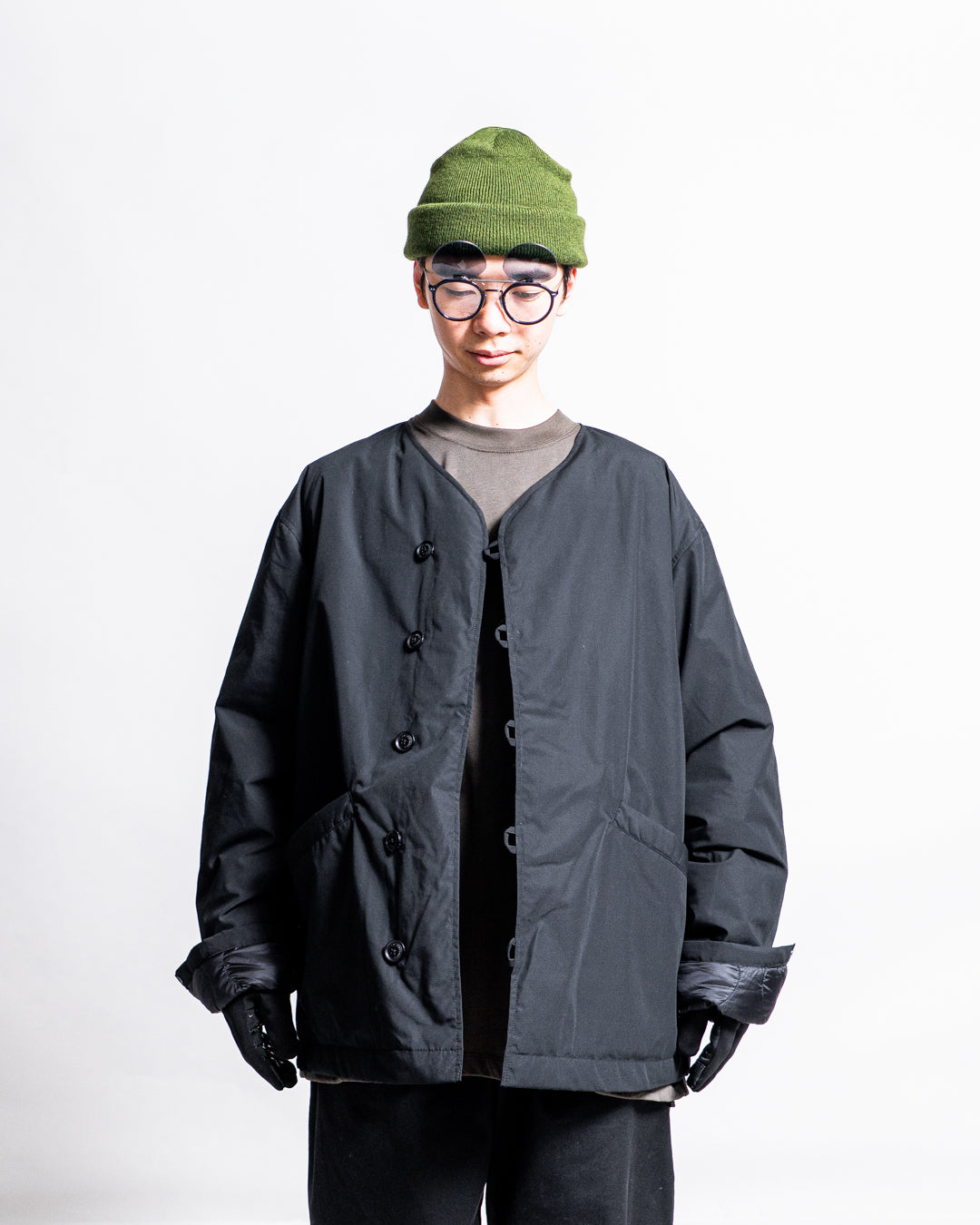 nanamica Down Cardigan