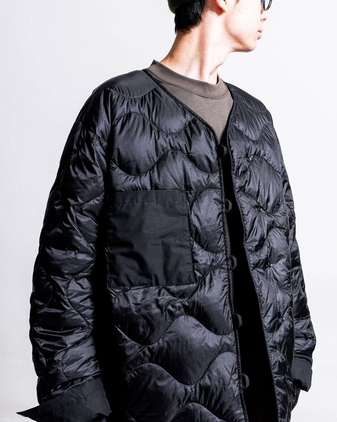 nanamica Down Cardigan