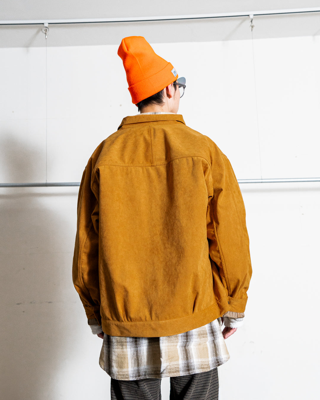 nanamica Synthetic Leather Short Jacket