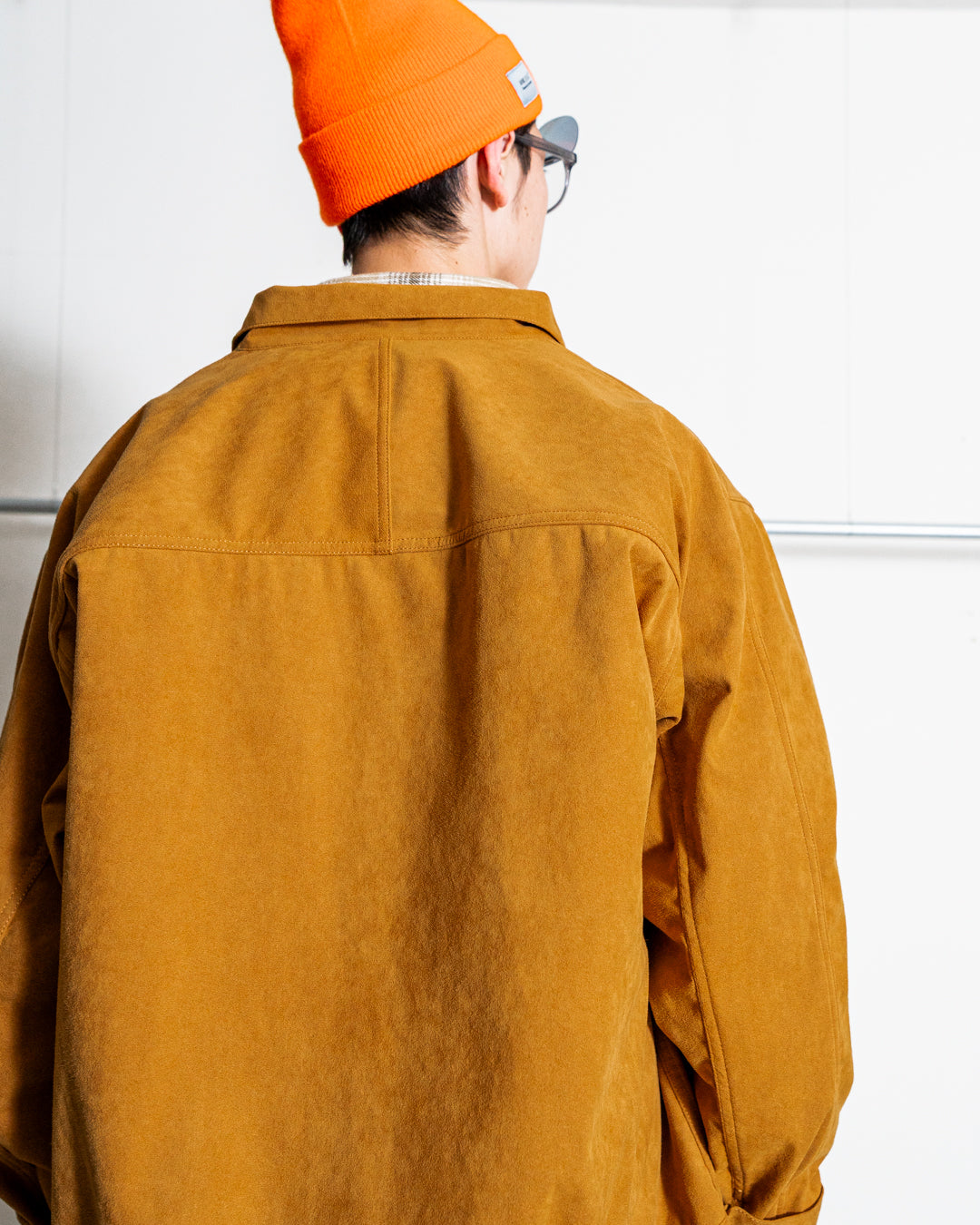 nanamica Synthetic Leather Short Jacket