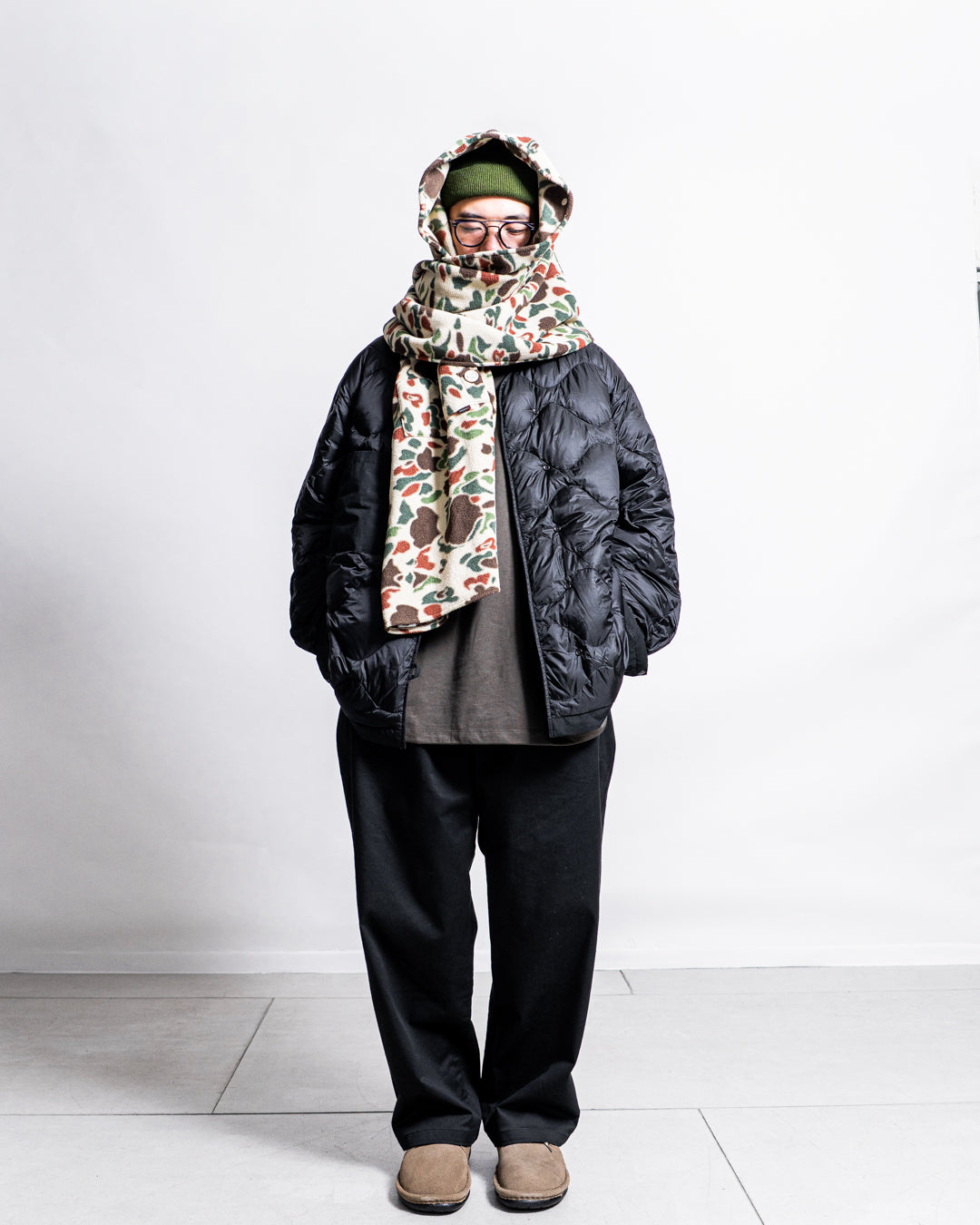 nanamica Down Cardigan