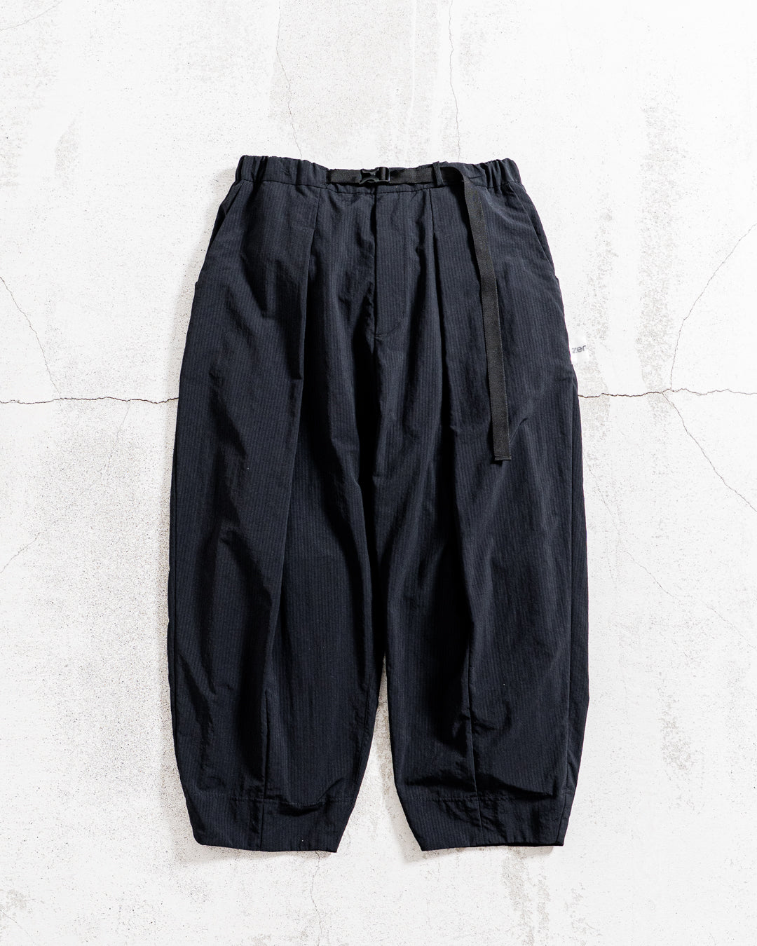 【zentex exclusive】norbit Shadow Stripe Cropped Easy Pants "zentex custom"