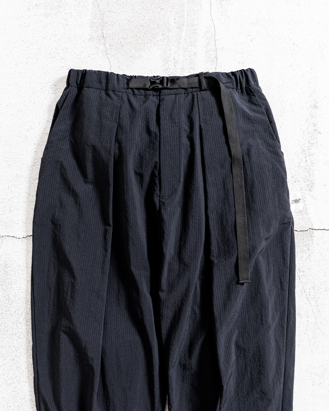 【zentex exclusive】norbit Shadow Stripe Cropped Easy Pants "zentex custom"
