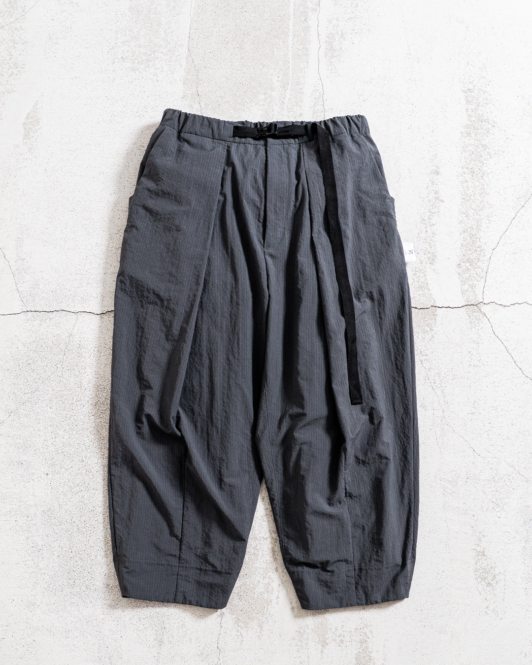 【zentex exclusive】norbit Shadow Stripe Cropped Easy Pants "zentex custom"