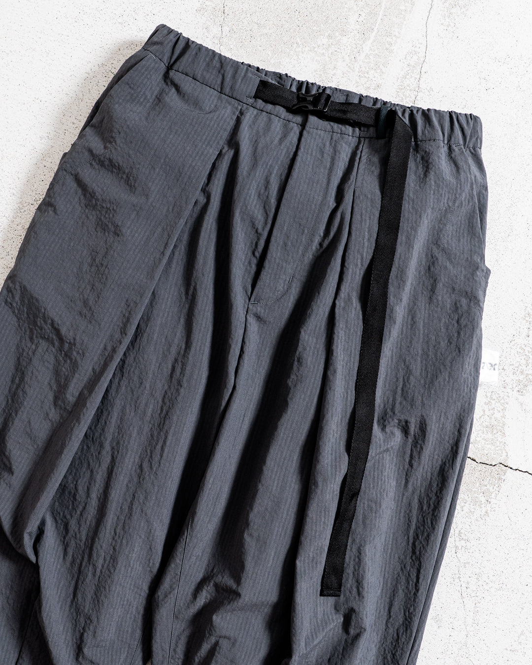 【zentex exclusive】norbit Shadow Stripe Cropped Easy Pants "zentex custom"