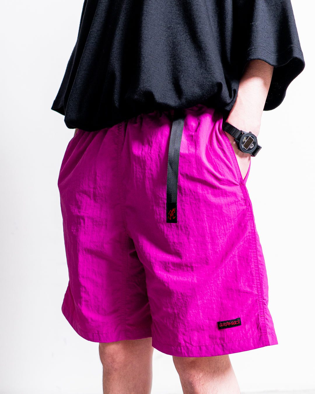 【Hybrid Shorts / 水陸両用】Gramicci NYLON PACKABLE G-SHORT