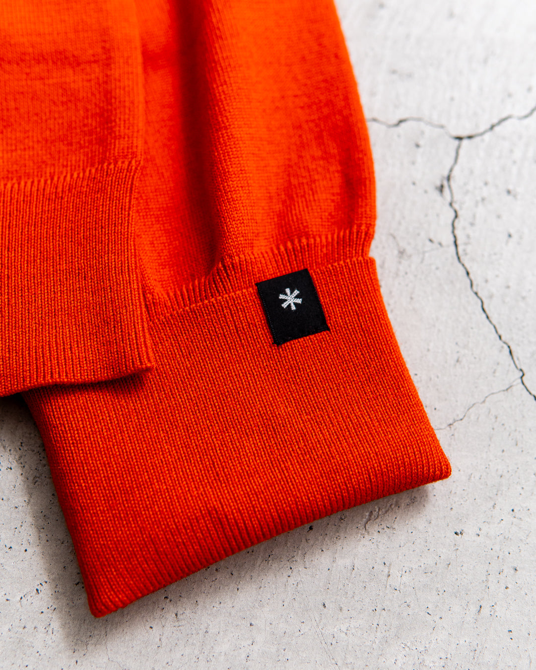 snow peak Washable Wool Crewneck Knit