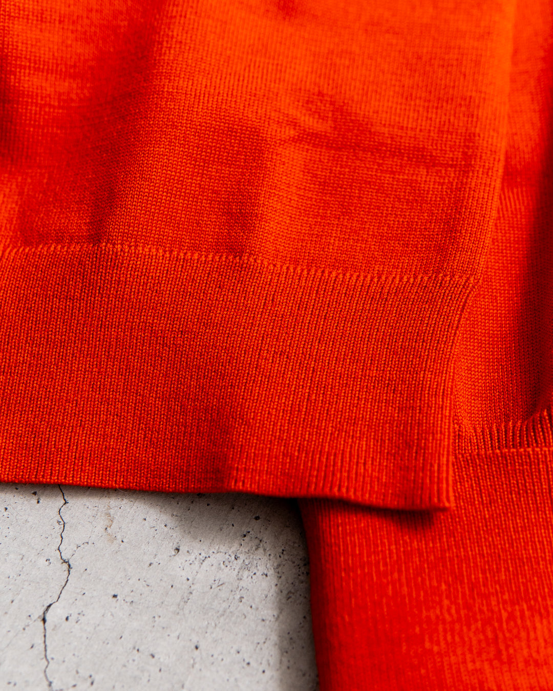 snow peak Washable Wool Crewneck Knit