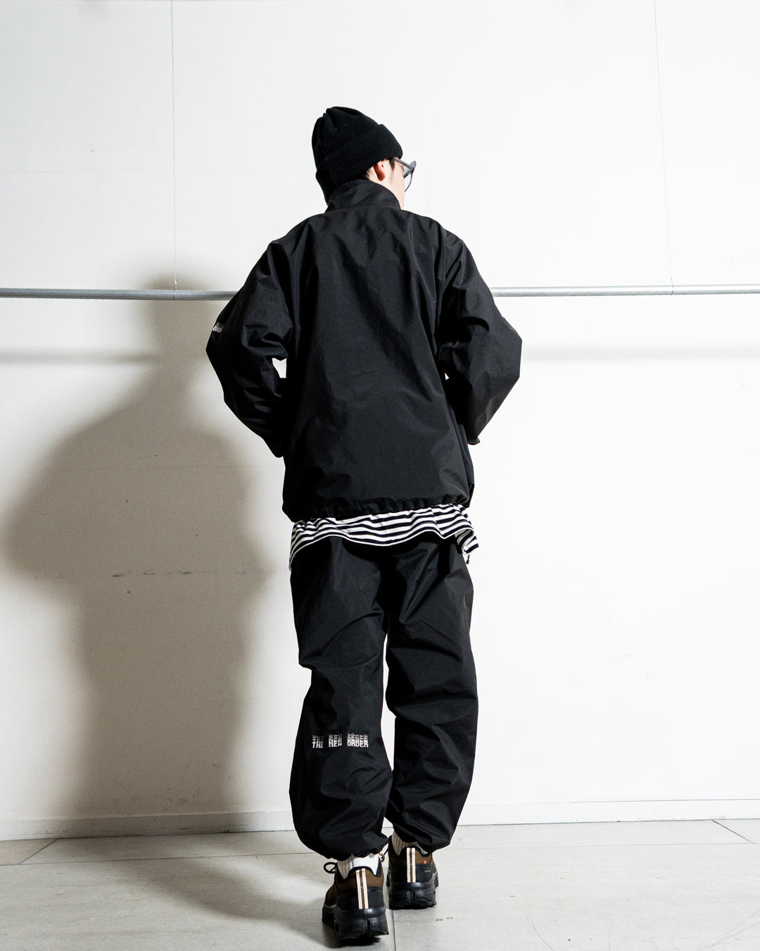 【collaboration】ES.1 × THE NEW ORDER magazine F002 TNO Nylon Pants