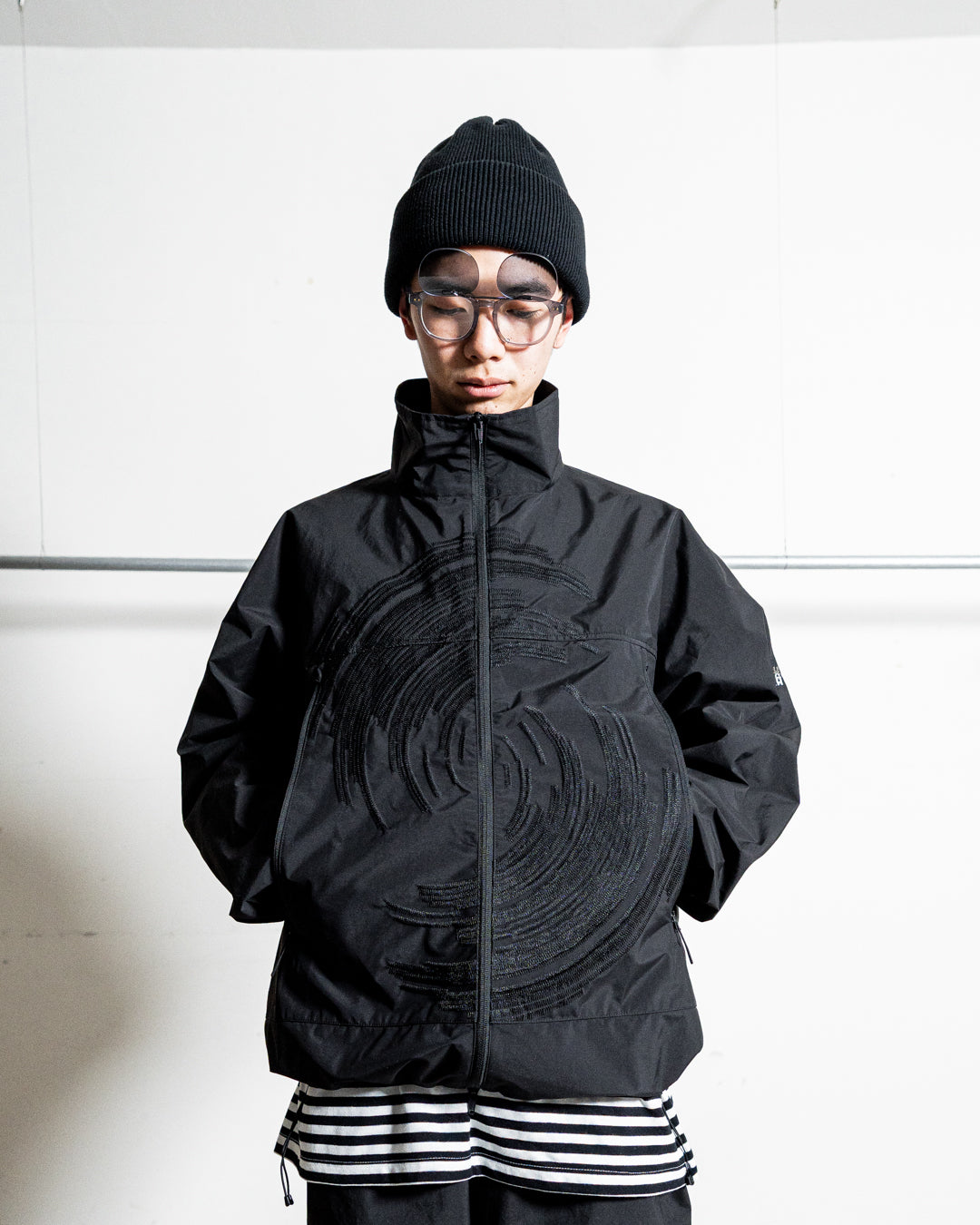 【collaboration】ES.1 × THE NEW ORDER magazine F001 TNO Nylon Jacket