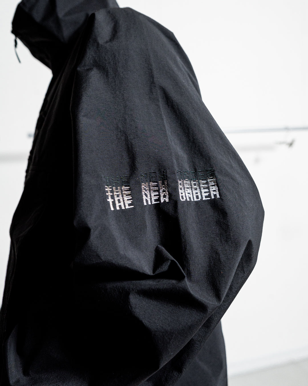 【collaboration】ES.1 × THE NEW ORDER magazine F001 TNO Nylon Jacket