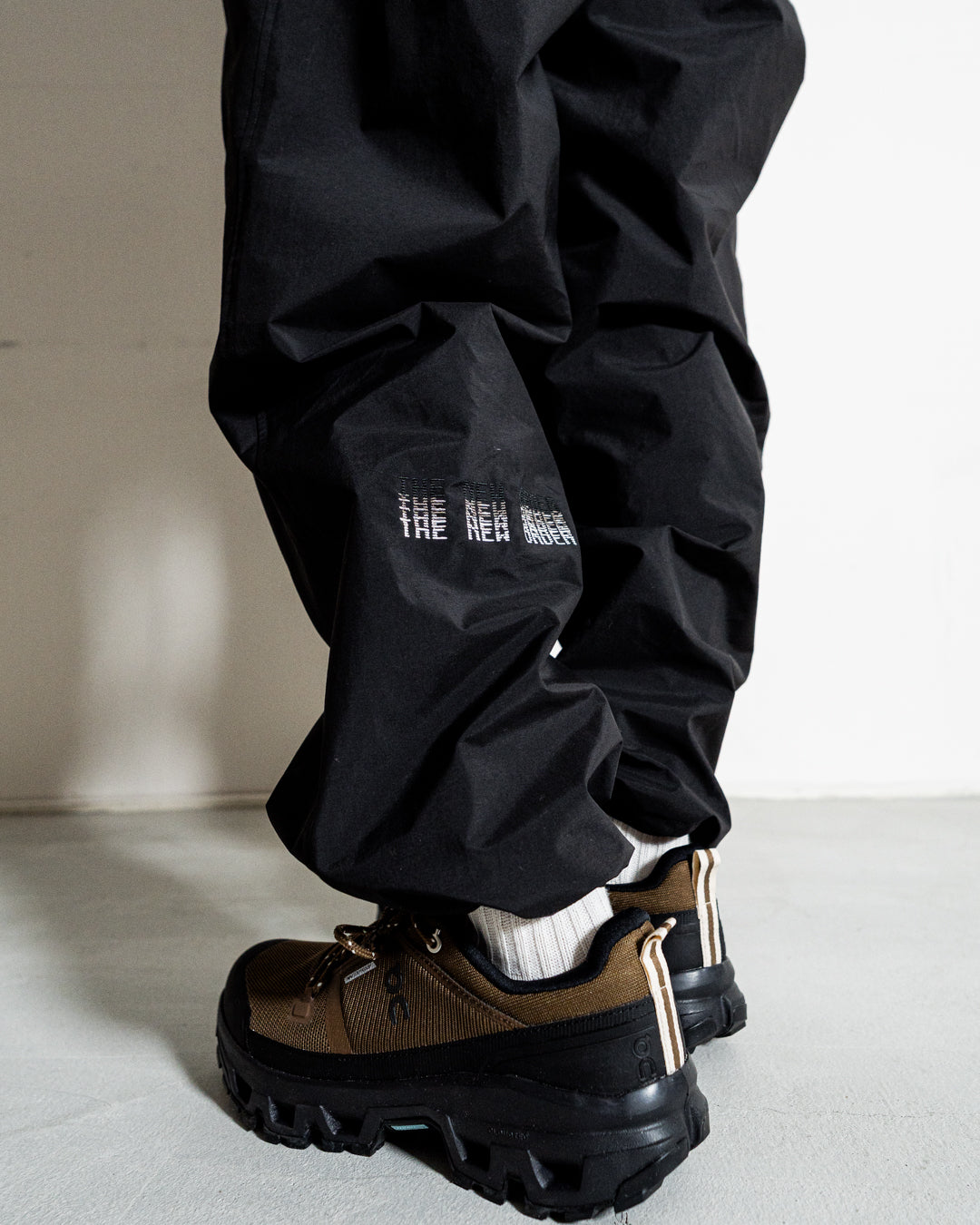 【collaboration】ES.1 × THE NEW ORDER magazine F002 TNO Nylon Pants