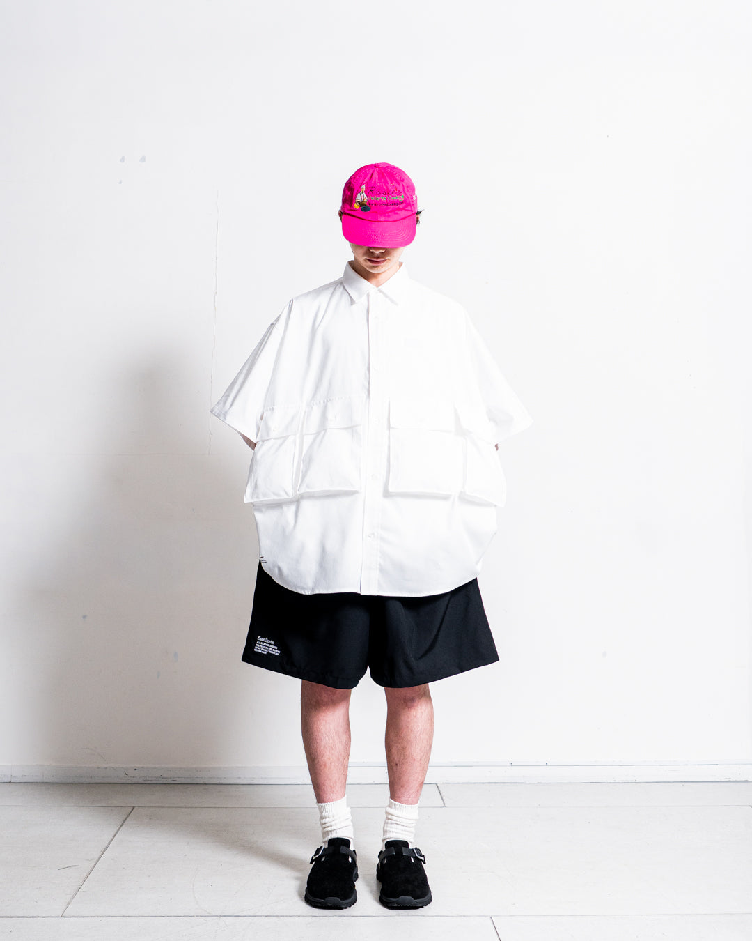 FreshService (フレッシュサービス) DRY OXFORD FLAP POCKET S/S SHIRT