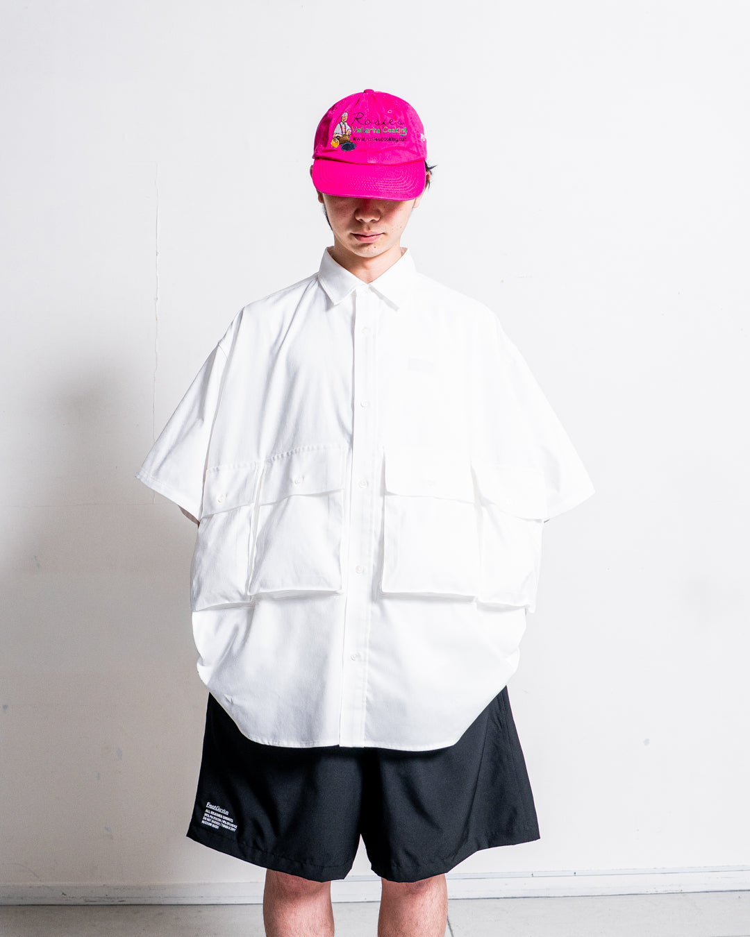 FreshService (フレッシュサービス) DRY OXFORD FLAP POCKET S/S SHIRT