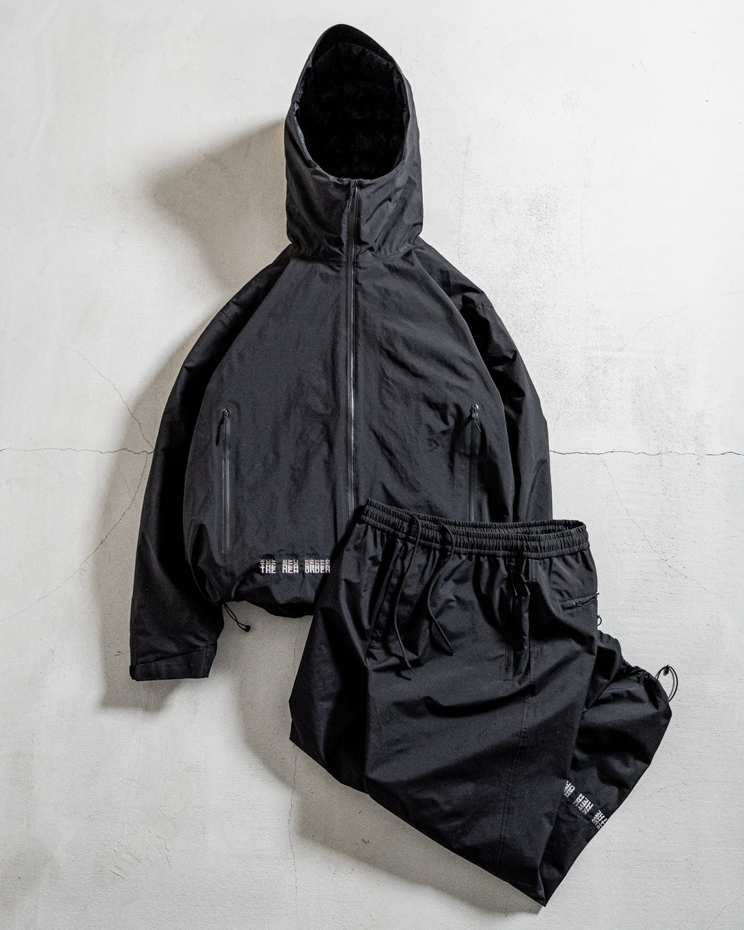 【collaboration】ES.1 × THE NEW ORDER magazine F002 TNO Nylon Pants