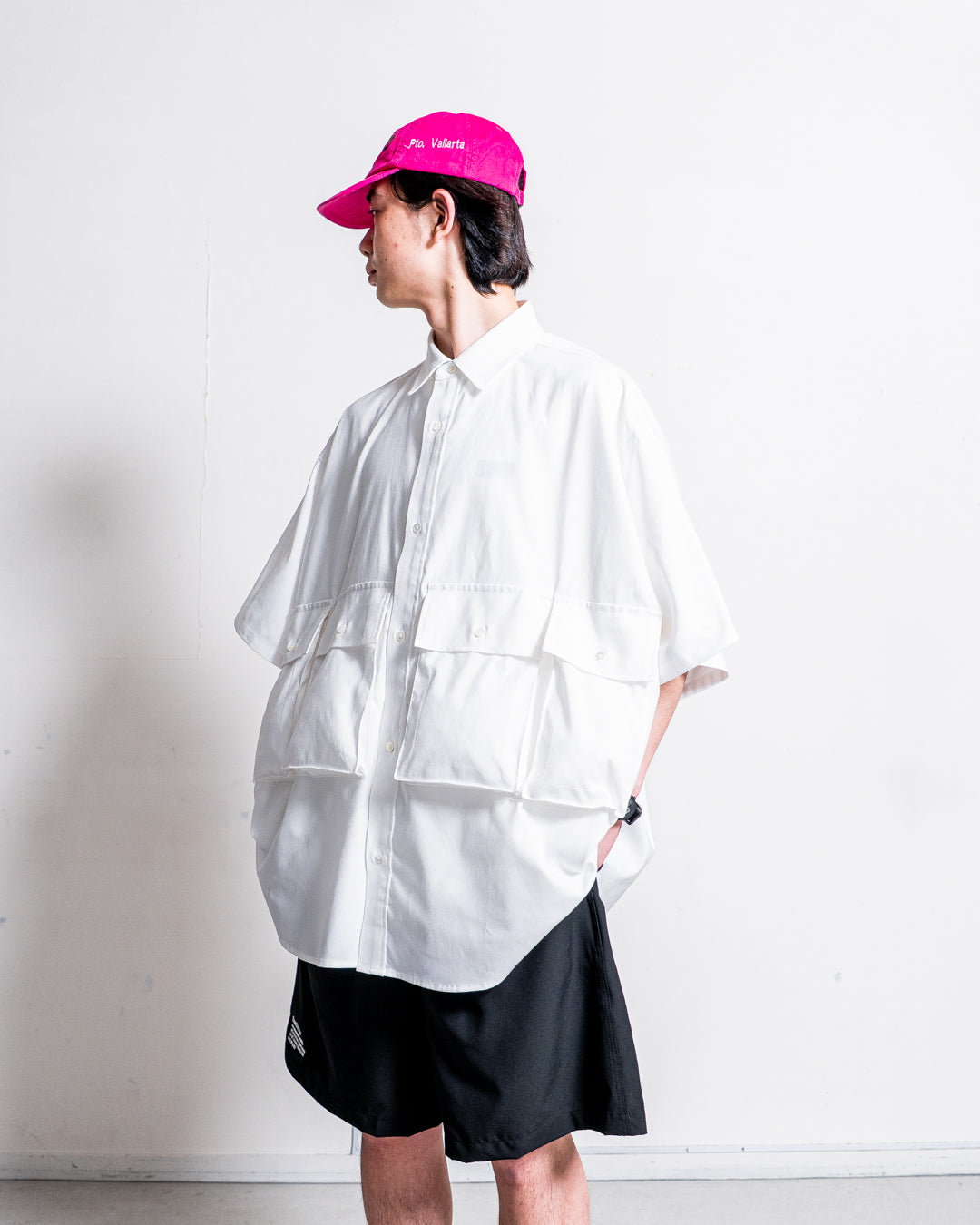 FreshService (フレッシュサービス) DRY OXFORD FLAP POCKET S/S SHIRT