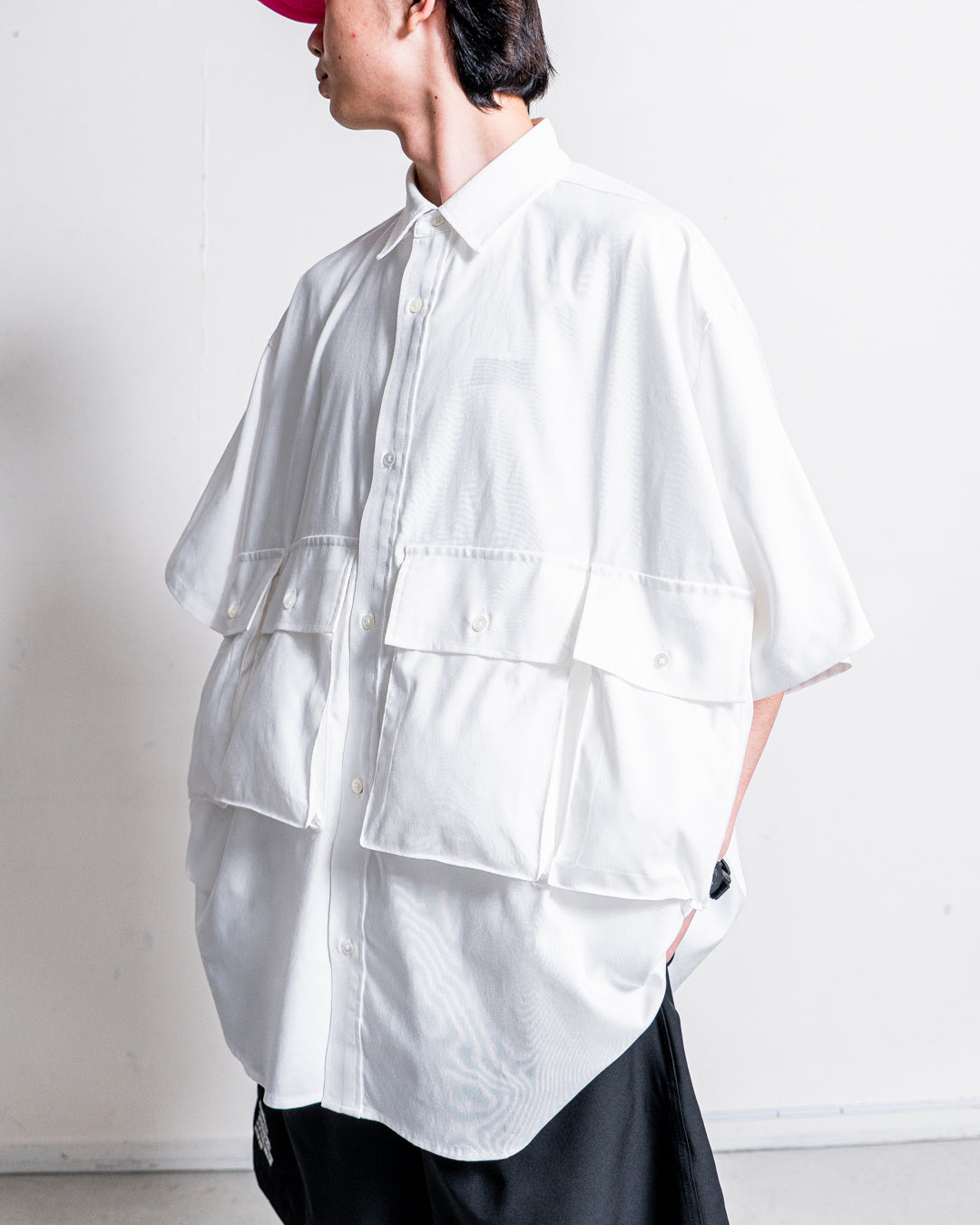 FreshService (フレッシュサービス) DRY OXFORD FLAP POCKET S/S SHIRT