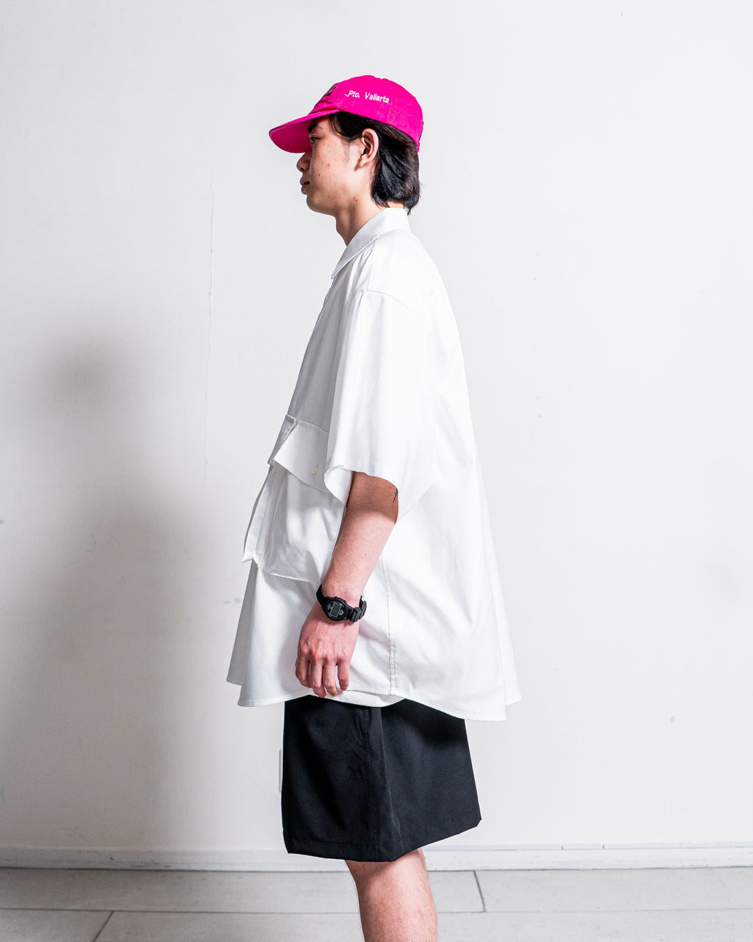 FreshService (フレッシュサービス) DRY OXFORD FLAP POCKET S/S SHIRT