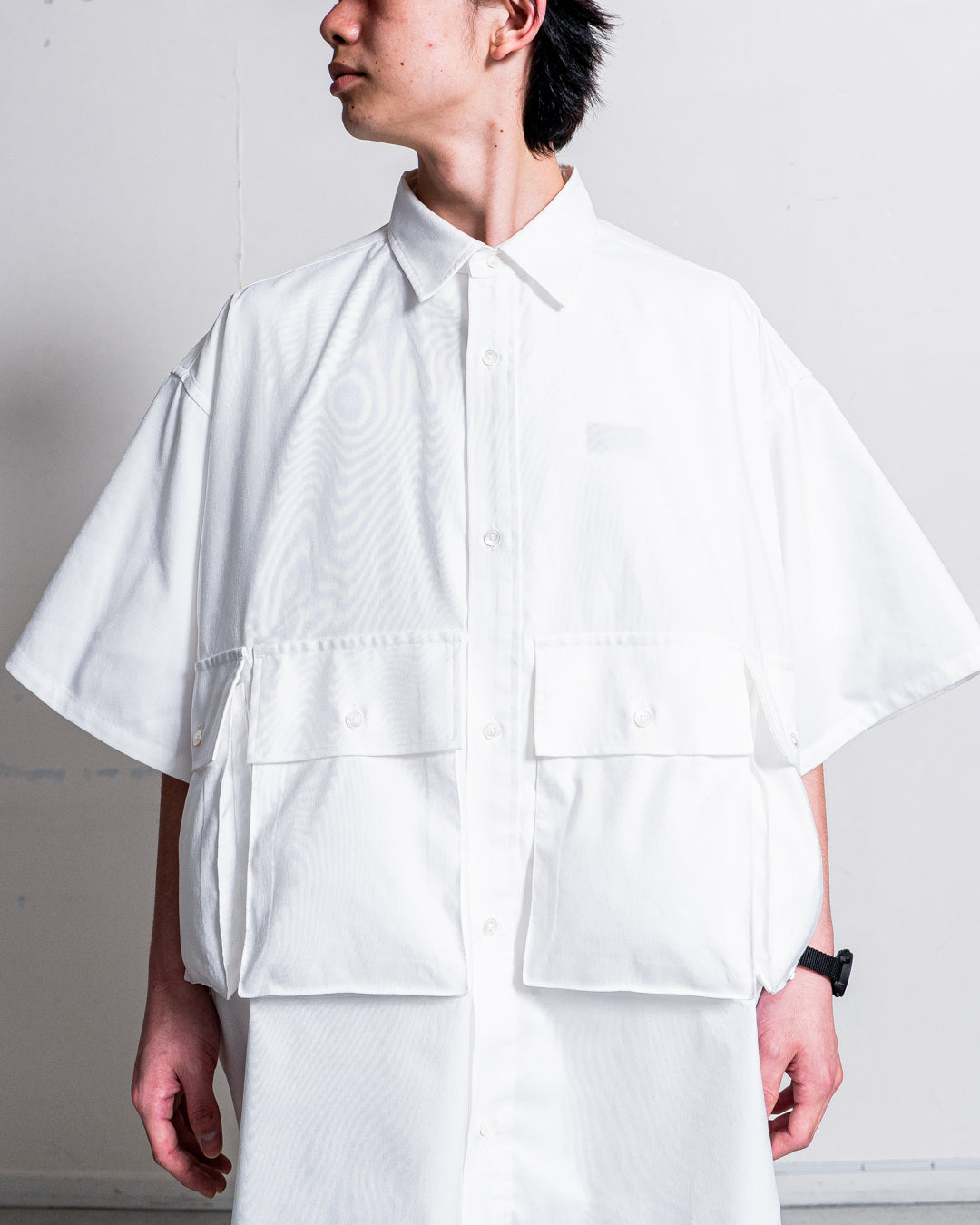 FreshService (フレッシュサービス) DRY OXFORD FLAP POCKET S/S SHIRT