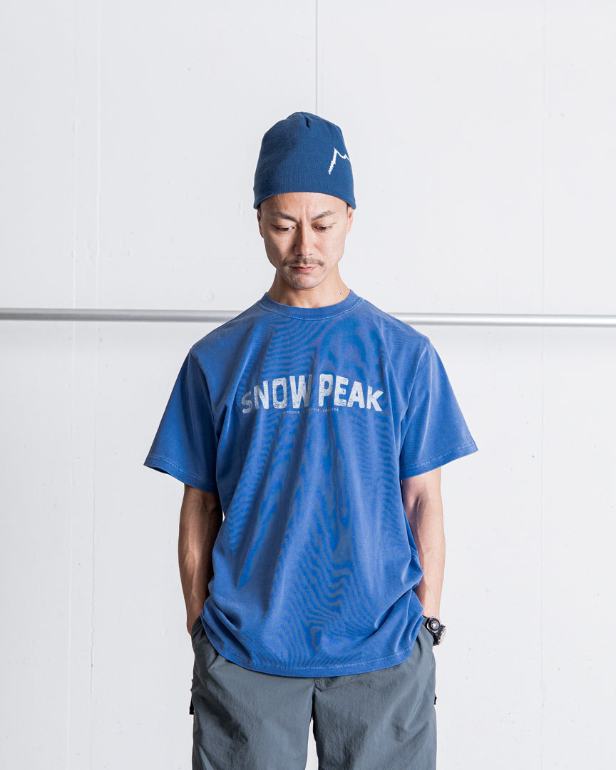 通販] snow peak(スノーピーク) Recycled Cotton Dyed T-Shirt 商品