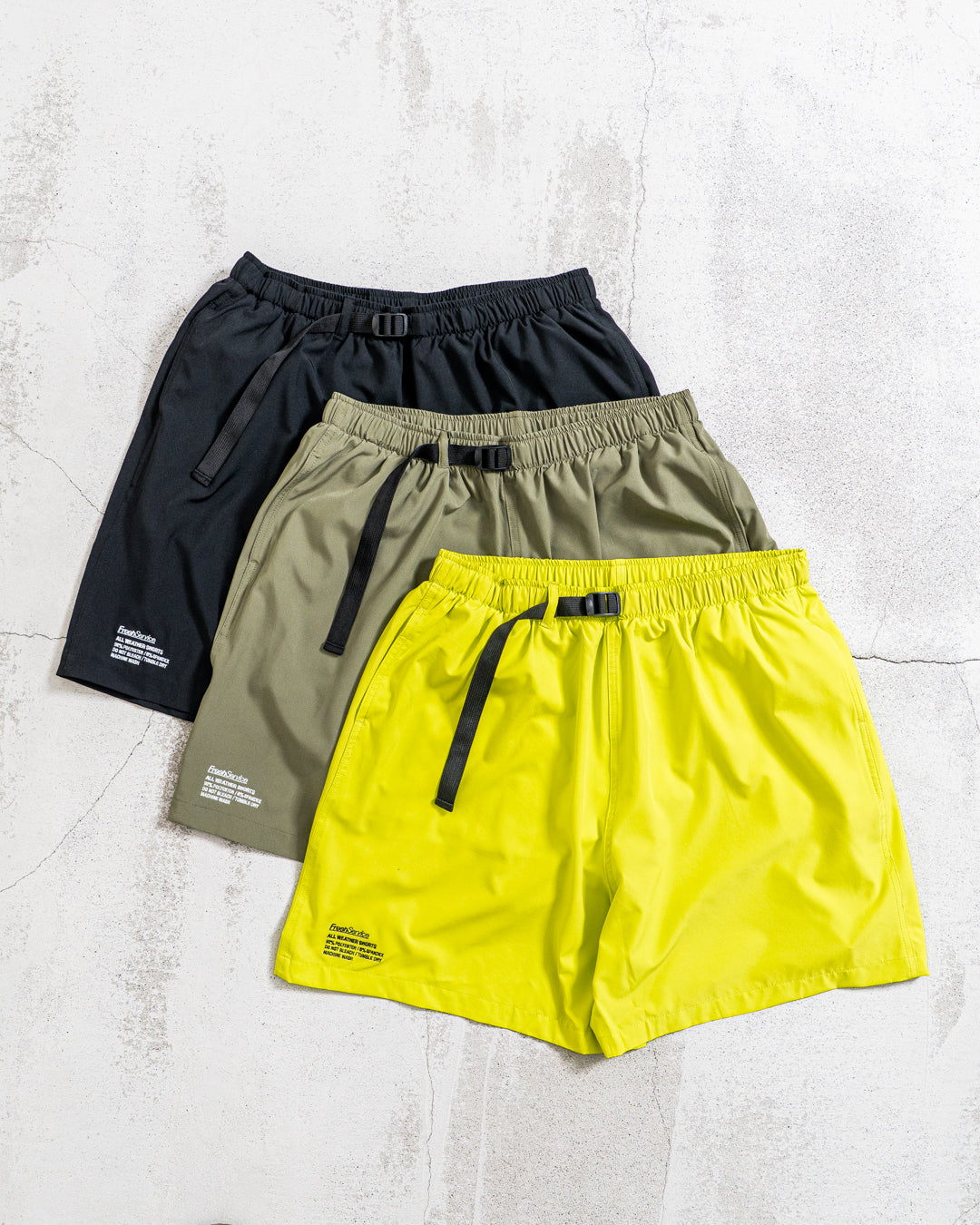 【Hybrid Shorts / 水陸両用】FreshService (フレッシュサービス) ALL WEATHER SHORTS