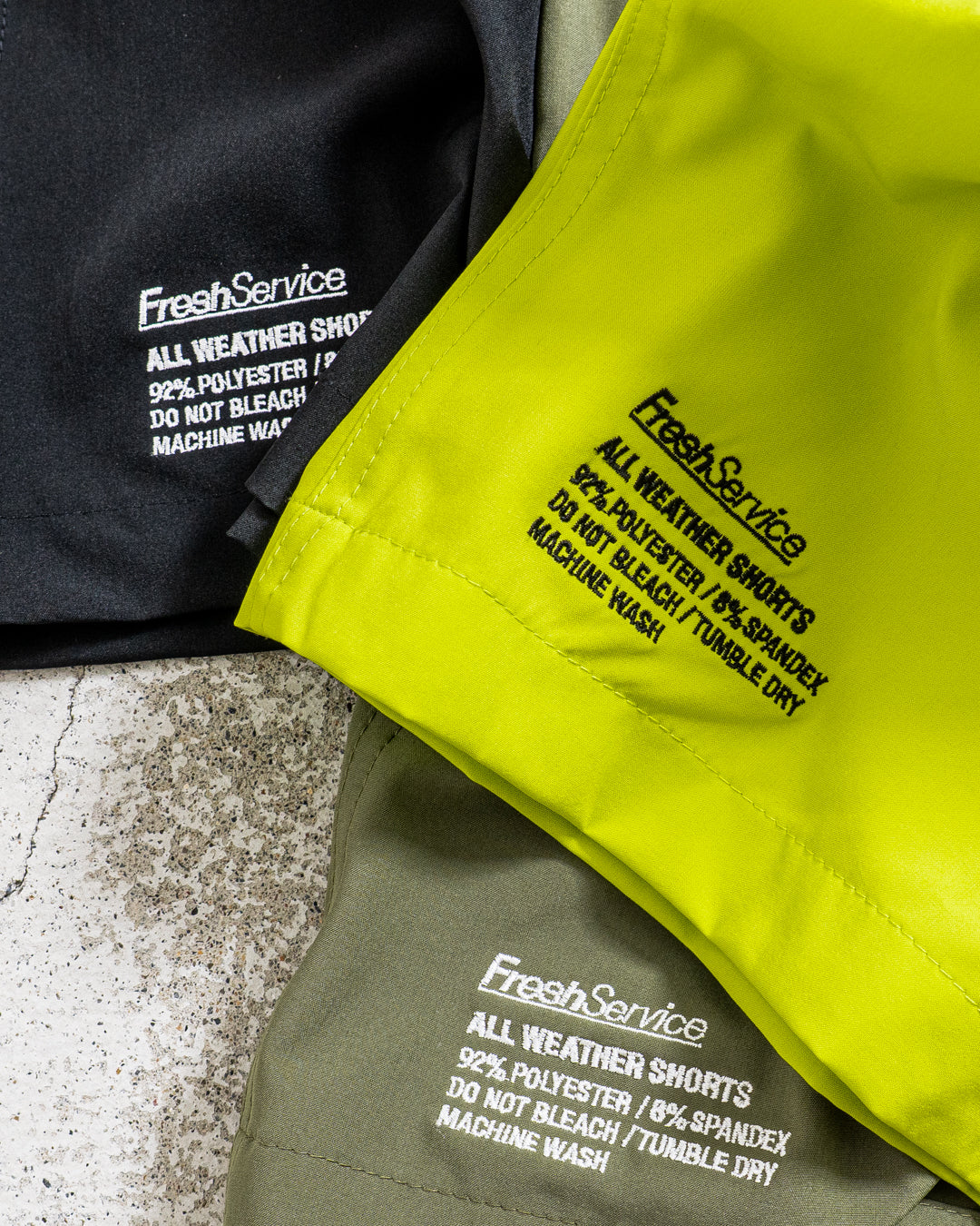 【Hybrid Shorts / 水陸両用】FreshService (フレッシュサービス) ALL WEATHER SHORTS