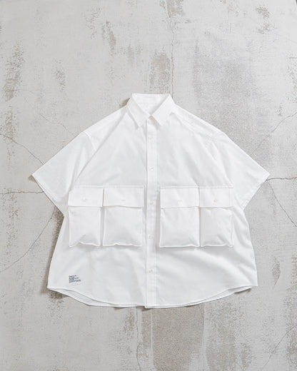FreshService (フレッシュサービス) DRY OXFORD FLAP POCKET S/S SHIRT